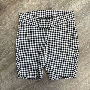 Torrid Gingham Bike Shorts